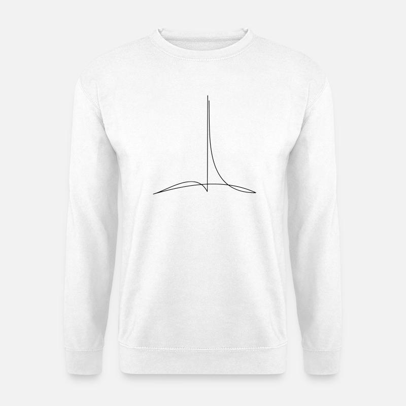 Conductor 4/4 time - Unisex Sweatshirt - white