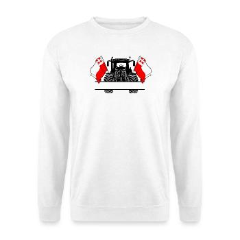 Utrecht_Tractor_Custom_Edition - Unisex Sweatshirt - white - Front