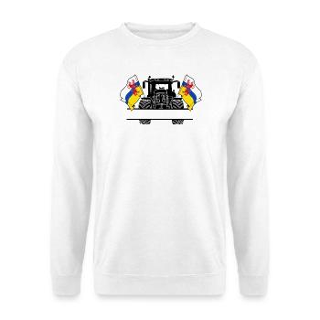 Limburg_Tractor_Custom_Edition - Unisex Sweatshirt - white - Front