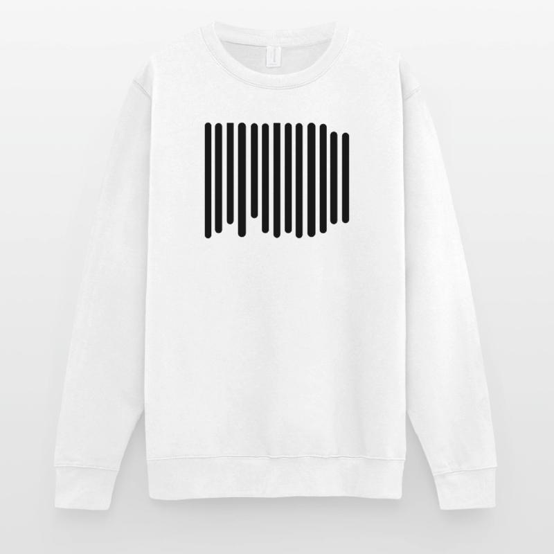 code barres Sweat-shirt Unisexe