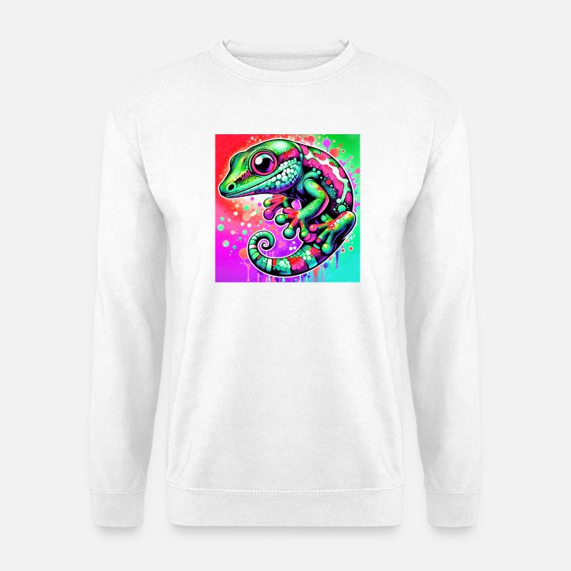 Gecko - Unisex Sweatshirt - white