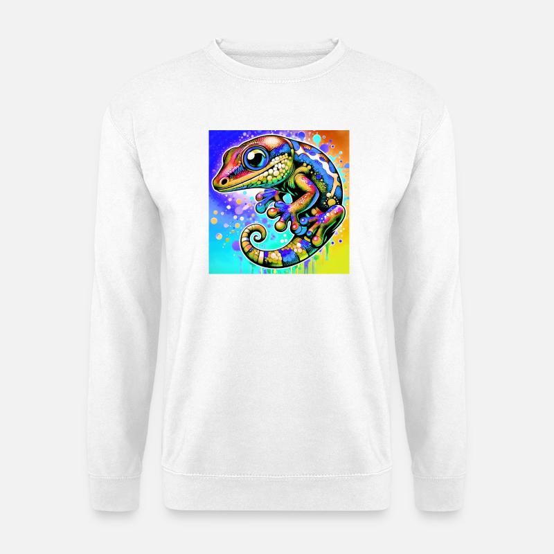 Gecko - Unisex Sweatshirt - white