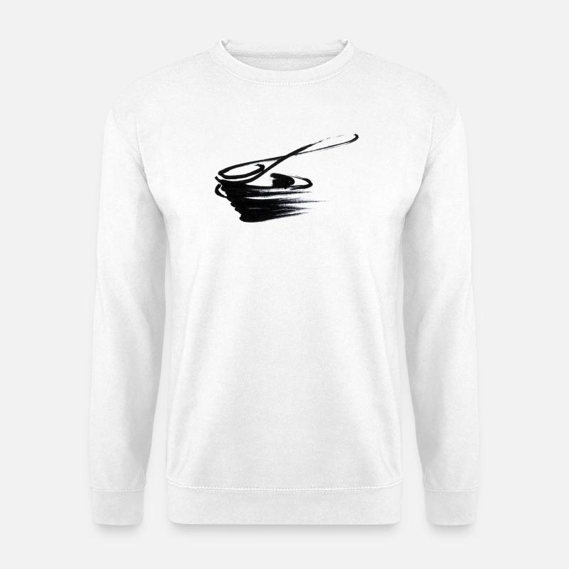cuillère 01 - Sweat-shirt Unisexe - blanc