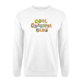 Cool Grandpas Club - Unisex Sweatshirt - white - Front