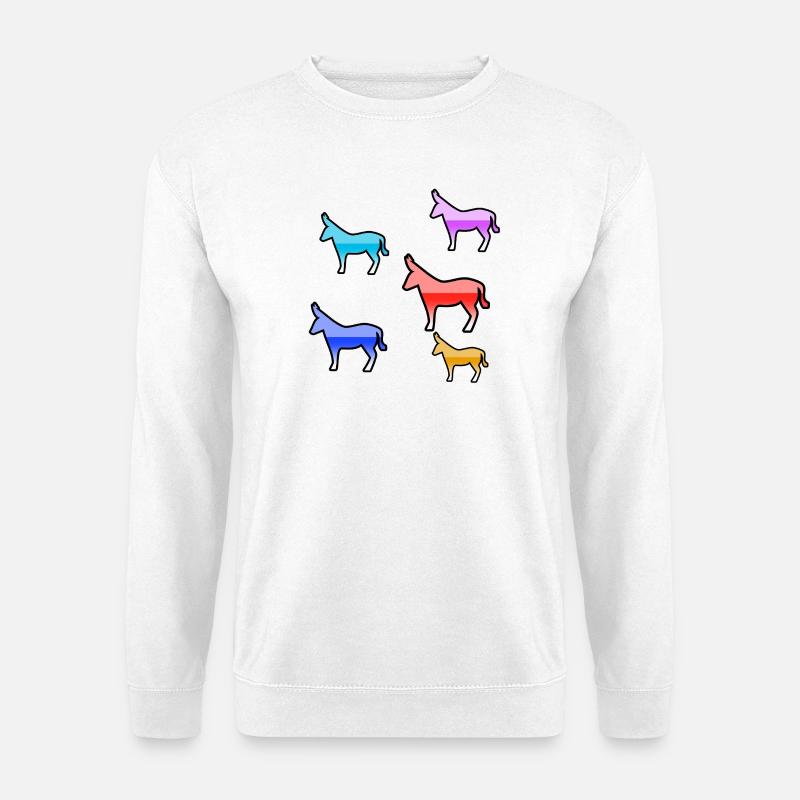 donkey - Unisex Sweatshirt - white