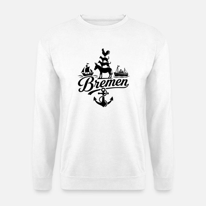 Bremen - Unisex Sweatshirt - white