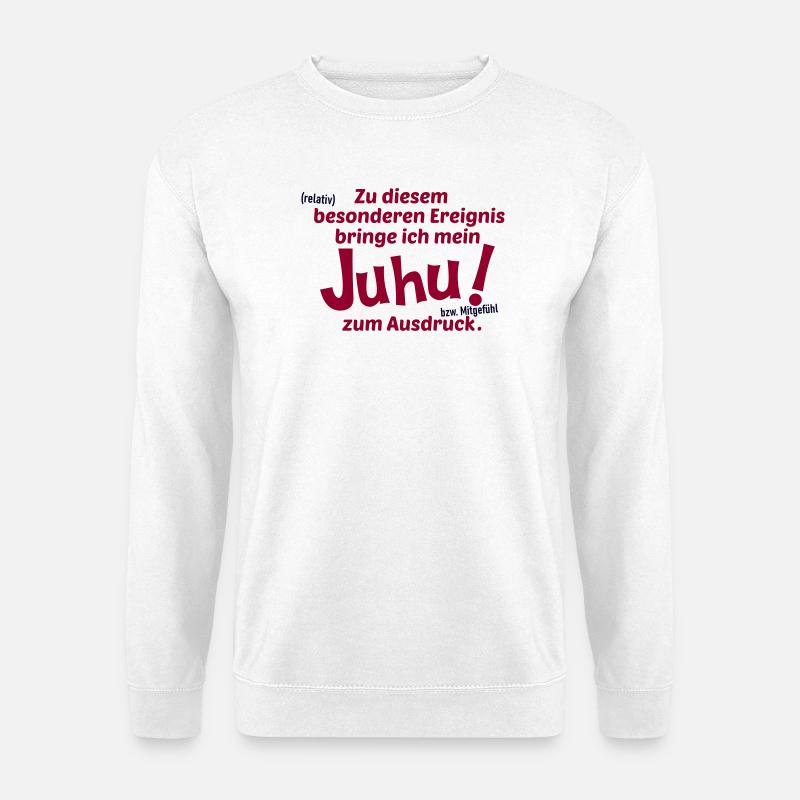 Allgemeines Ereignis - Unisex Pullover - Weiß