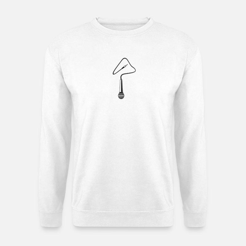 micro - Unisex Sweatshirt - white
