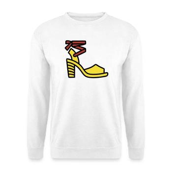 Chaussures à talons hauts Fashion Italie Fashionista - Sweat-shirt Unisexe - blanc - Devant