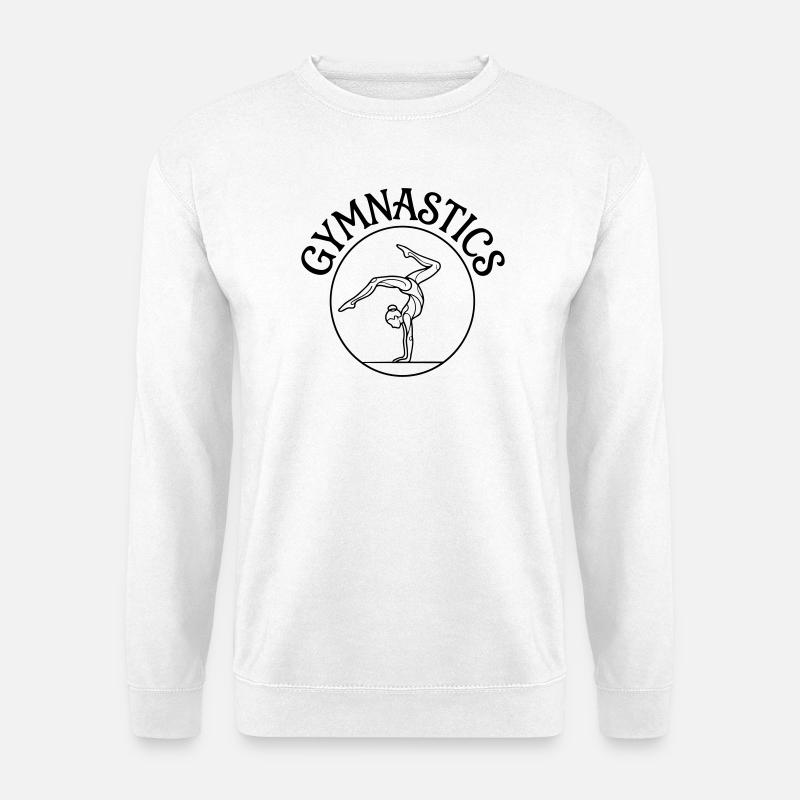 gymnastics - Unisex Sweatshirt - white