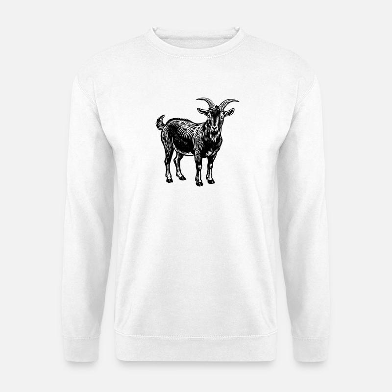 goat - Unisex Sweatshirt - white