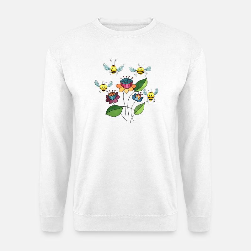 Insekten - Unisex Pullover - Weiß
