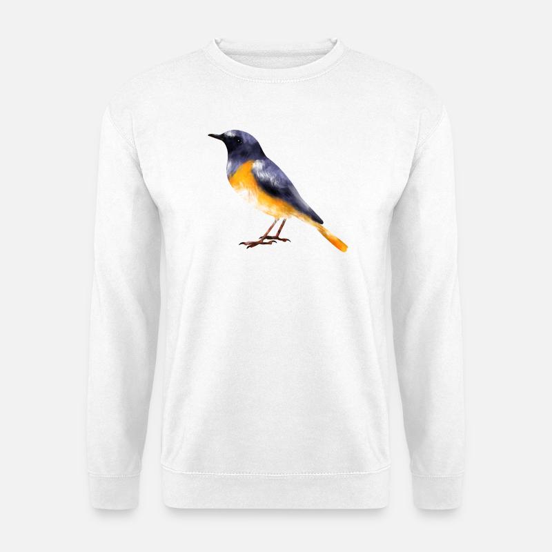 Gartenrotschwanz - Unisex Pullover - Weiß