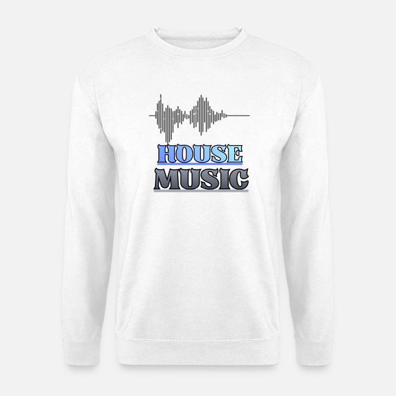 House - Unisex Pullover - Weiß