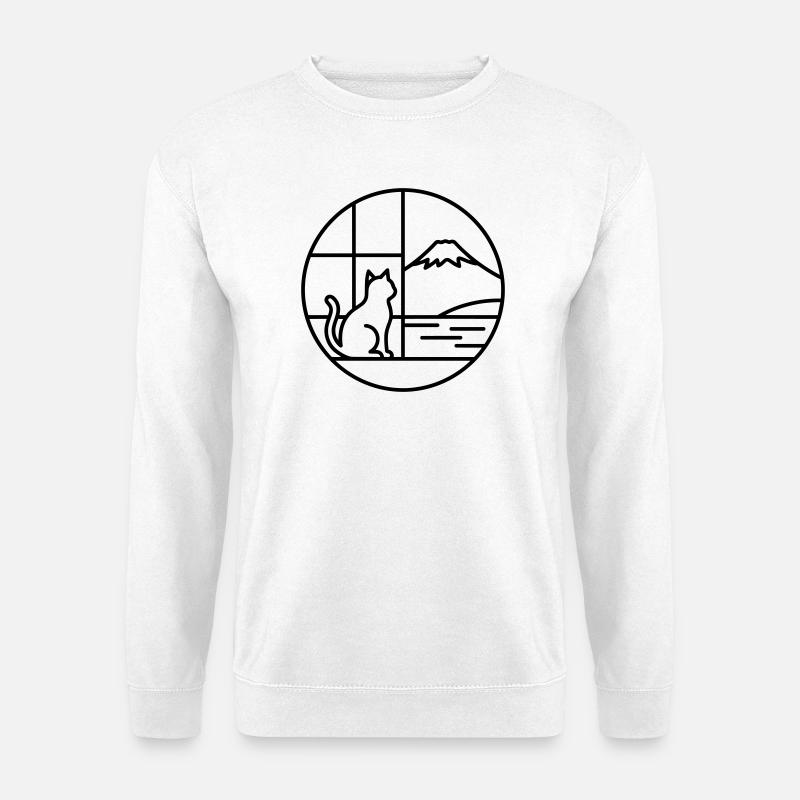 Fuji - Unisex Pullover - Weiß