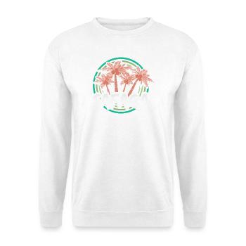 Ferien Safaga - Unisex Pullover - Weiß - Vorne - Alina (178cm) & Michal (187cm)