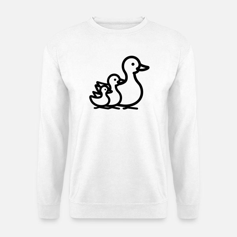 Duck Family - Unisex Sweatshirt - white
