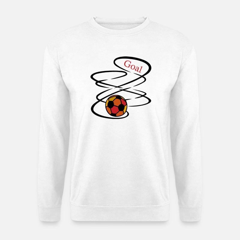Fußball Tor Goal - Unisex Pullover - Weiß