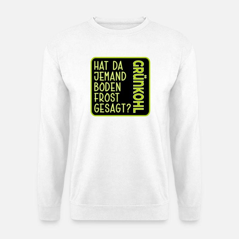 BODENFROST WINTER - GRÜNKOHL - Unisex Pullover - Weiß