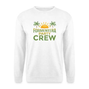 Formentera Party Crew - Unisex Sweatshirt - white - Front