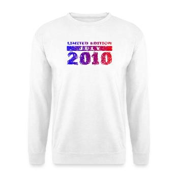 16e anniversaire Édition Limitée 07/2010 - Sweat-shirt Unisexe - blanc - Devant