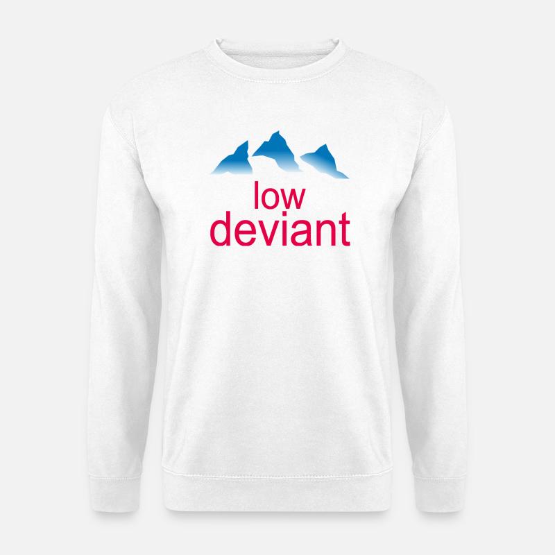 Low Deviant - Sweat-shirt Unisexe - blanc