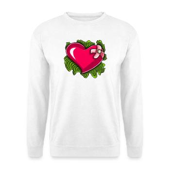 Resilient Heart - Unisex Sweatshirt - white - Front