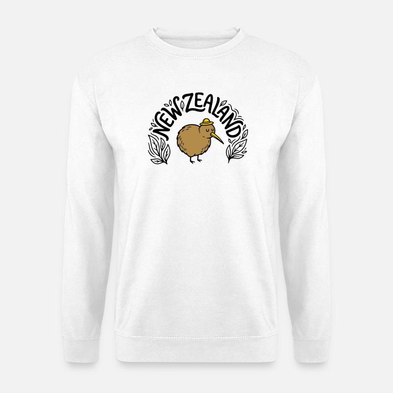 Neuseeland - Unisex Pullover - Weiß