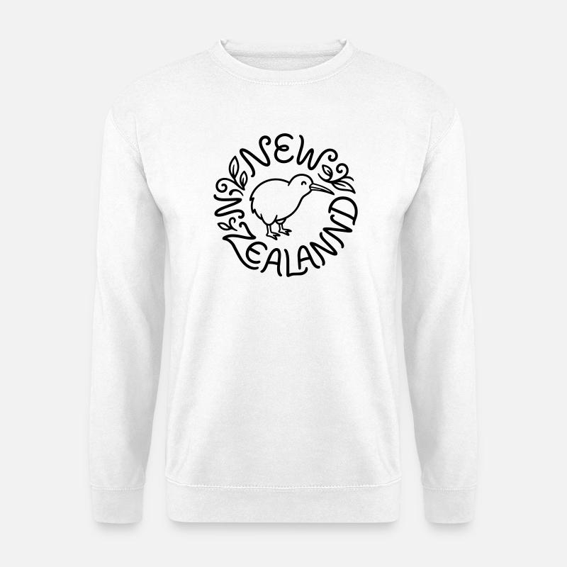 New Zealand - Unisex Sweatshirt - white