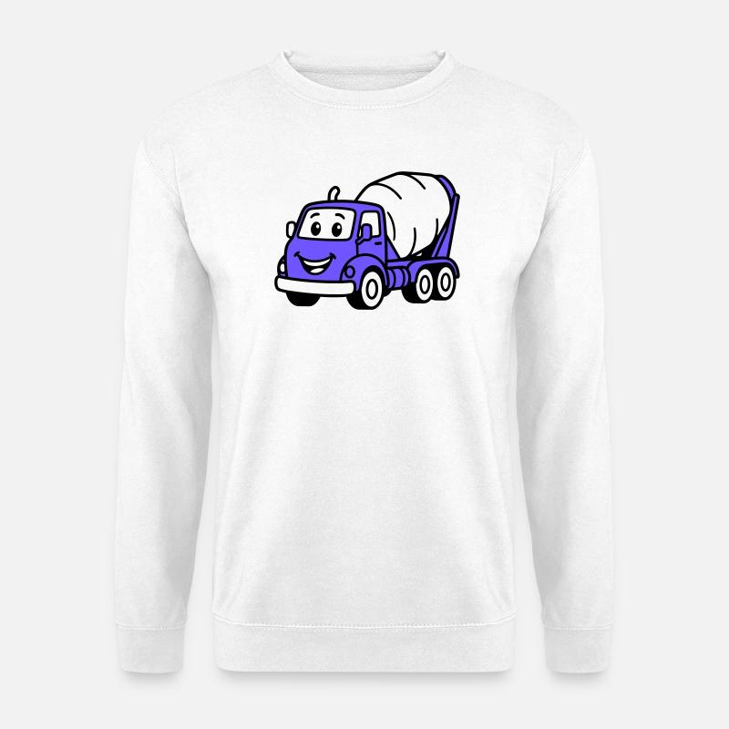 Bauwagen-Kids - Unisex Pullover - Weiß
