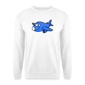 Airplane Kids - Unisex Sweatshirt - white - Front