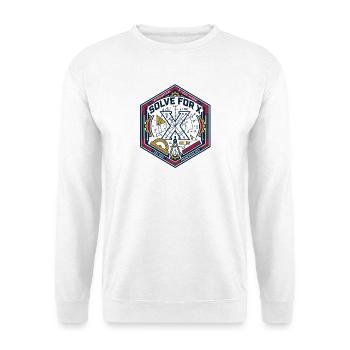 Tshirt Solve for X: Ingénierie Mathématique  - Sweat-shirt Unisexe - blanc - Devant