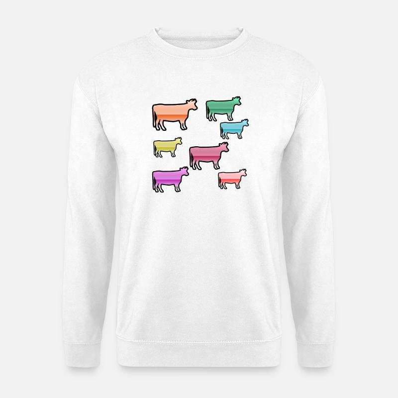 Cows - Unisex Sweatshirt - white