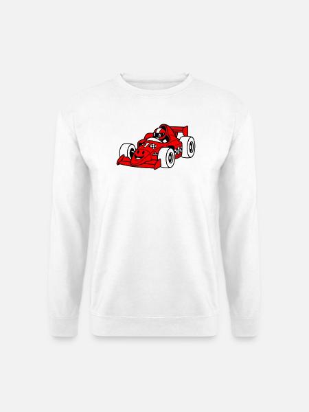 Racing Car Child - Unisex Pullover - Weiß