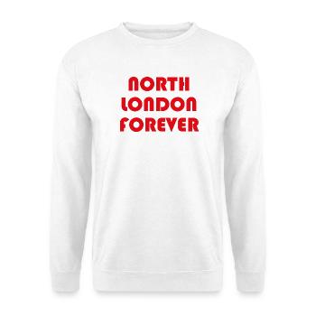 Nord-London für immer - Unisex Pullover - Weiß - Vorne