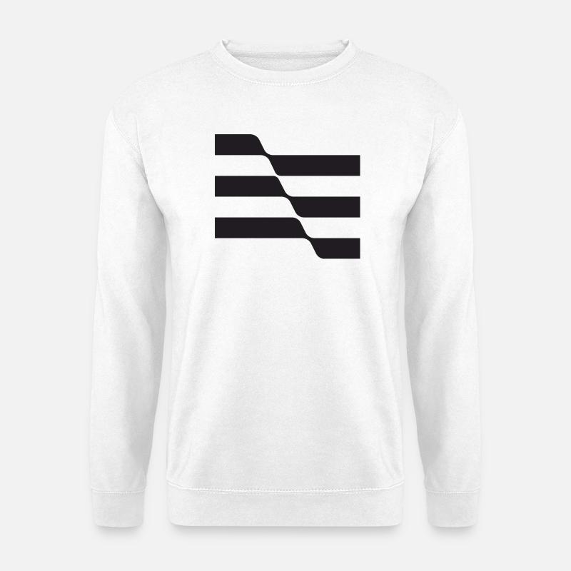 Noir Wave design - Unisex Sweatshirt - white