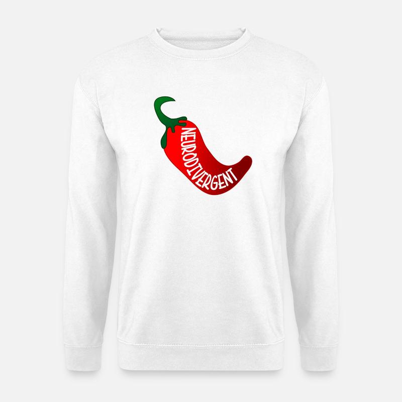 NEURODIVERGENT ADHD - Unisex Sweatshirt - white