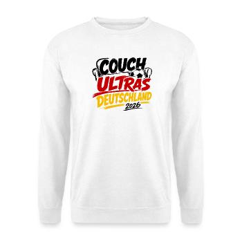 Couch Ultras Deutschland 2026 - Unisex Pullover - Weiß - Vorne