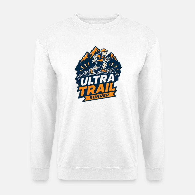 Ultra Trail Runner - Unisex Pullover - Weiß