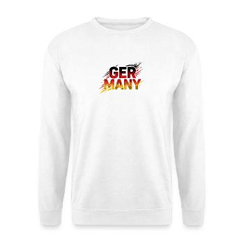 fusball Nationalmannschaft, fussball Deutschland,  - Unisex Pullover - Weiß - Vorne