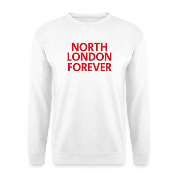 Nord-London für immer - Unisex Pullover - Weiß - Vorne