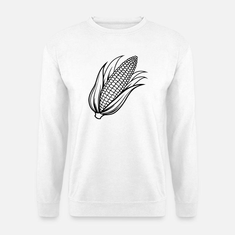 Maïs - Sweat-shirt Unisexe - blanc
