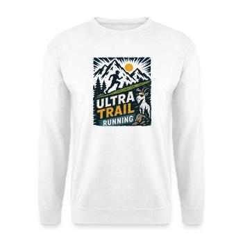 Ultra Trail Running - Sweat-shirt Unisexe - blanc - Devant
