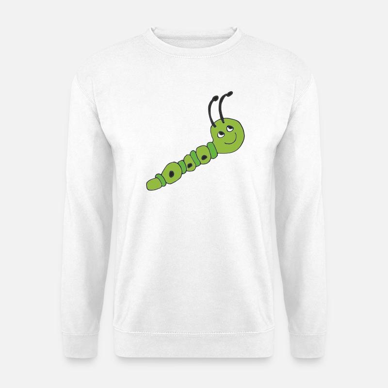 raupe - Unisex Pullover - Weiß