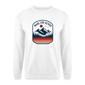 Mountains - Made for Ultras - Unisex Sweatshirt - white - Front