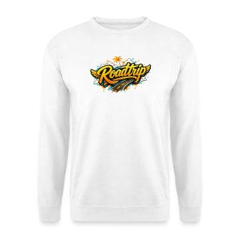 Voyage en voiture - Sweat-shirt Unisexe - blanc - Devant