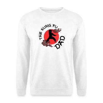 Der Kung-Fu-Vater - Unisex Pullover - Weiß - Vorne