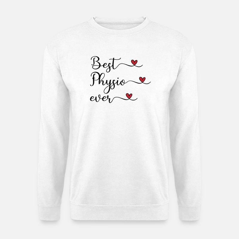 Bester Physiotherapeut - Unisex Pullover - Weiß