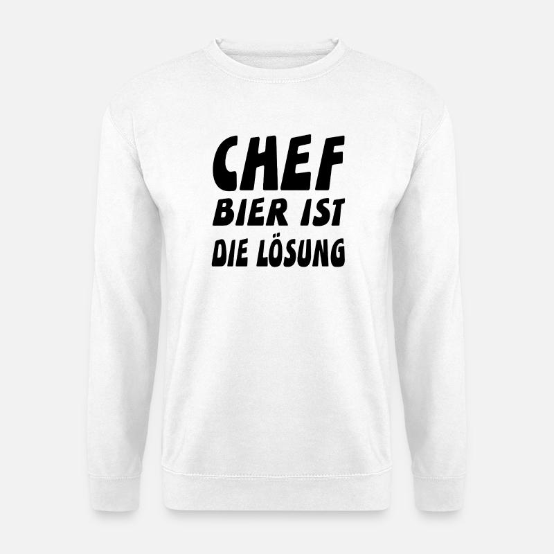 Chef - Unisex Pullover - Weiß