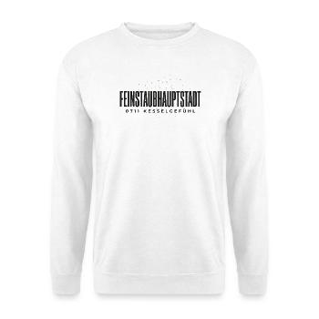 Stuttgart 0711 Kessel Power Schwaben Hauptstadt - Unisex Pullover - Weiß - Vorne